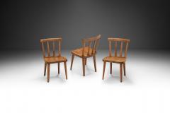 Axel Einar Hjorth Set of 3 Ut Chairs by Axel Einar Hjorth for Nordiska Kompaniet Sweden 1930s - 3244179