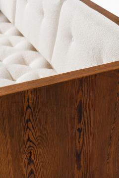 Axel Einar Hjorth Sofa in Pine and Boucl Attributed to Axel Einar Hjorth 1930s - 4443278