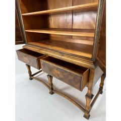 Axel Einar Hjorth Swedish Art Deco Cabinet in Stained Birch Axel Einar Hjorth Style 1920s - 4505953