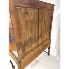 Axel Einar Hjorth Swedish Art Deco Cabinet in Stained Birch Axel Einar Hjorth Style 1920s - 4505955