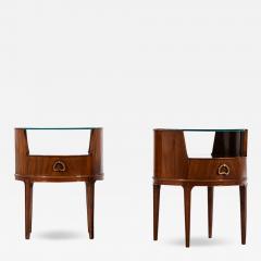 Axel Larsson Axel Larsson Bedside Tables Side Tables Produced by Bodafors in Sweden - 1791291
