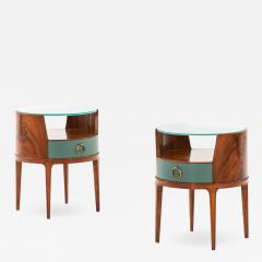 Axel Larsson Bedside Side Tables Produced by Bodafors - 1982381