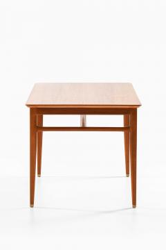 Axel Larsson Scandinavian Modern Desk in Brass and Teak by Axel Larsson 1959 - 4699386