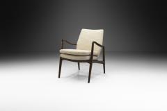 Axel Larsson Swedish Modern Upholstered Armchair by Axel Larsson attr Sweden ca 1950s - 2923204