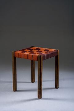 Axel Larsson Swedish Modern stool by Axel Larsson for Gemla Sweden - 4586106
