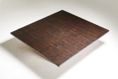 Axel Vervoordt Axel Vervoordt Wenge and Bamboo Coffee Table 1980s - 1691739