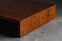 Axel Vervoordt Bamboo Coffee Table in the Style of Axel Vervoordt Belgium 1980s - 3807438