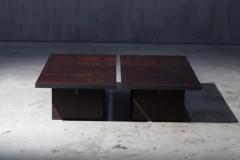 Axel Vervoordt Bamboo Rectangular Coffee Tables by Axel Vervoordt Belgium 1980s - 4106887