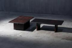 Axel Vervoordt Bamboo Rectangular Coffee Tables by Axel Vervoordt Belgium 1980s - 4106897