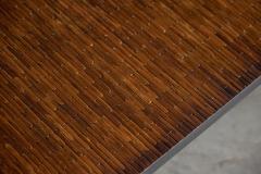 Axel Vervoordt Bamboo Slat Top Coffee Table by Axel Vervoordt Belgium 1980s - 4342293