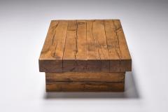 Axel Vervoordt Brutalist Rectangle Coffee Table 1950s - 2224420