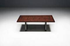 Axel Vervoordt Coffee Table by Axel Vervoordt in Wenge and Bamboo Belgium 1980s - 3484392