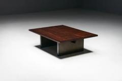 Axel Vervoordt Coffee Table by Axel Vervoordt in Wenge and Bamboo Belgium 1980s - 3484433