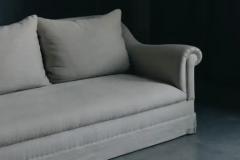 Axel Vervoordt Linen Sofa by Axel Vervoordt Belgium 21st Century - 4147215