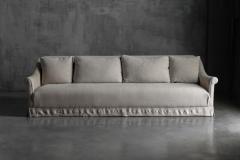 Axel Vervoordt Linen Sofa by Axel Vervoordt Belgium 21st Century - 4564686