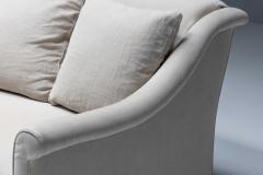 Axel Vervoordt Linen Sofa by Axel Vervoordt Belgium 21st Century - 4564721