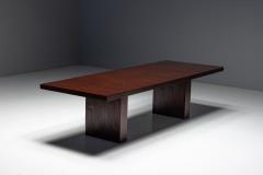 Axel Vervoordt Minimalist Bamboo Dining Table in the Style of Axel Vervoordt France 1980s - 4529877
