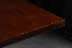 Axel Vervoordt Minimalist Bamboo Dining Table in the Style of Axel Vervoordt France 1980s - 4529894