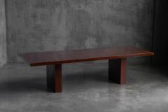 Axel Vervoordt Minimalist Bamboo Dining Table in the Style of Axel Vervoordt France 1980s - 4529903