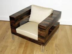 Aymeric Lefort Aymeric Lefort Armchair A Bras Ouvert 21st Century in Ebony - 4110207