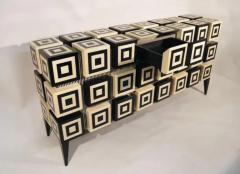 Aymeric Lefort Buffet Ondulation Grand Modele in Black and White Sycomore by Aymeric Lefort - 4109722