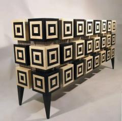 Aymeric Lefort Buffet Ondulation Grand Modele in Black and White Sycomore by Aymeric Lefort - 4109762