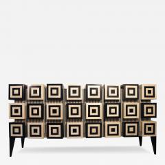 Aymeric Lefort Buffet Ondulation Grand Modele in Black and White Sycomore by Aymeric Lefort - 4185674