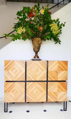 Aymeric Lefort Chest of Drawers Losange in Zebrano Open Is Tow Drawers - 4110168