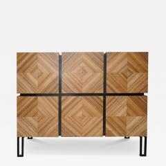 Aymeric Lefort Chest of Drawers Losange in Zebrano Open Is Tow Drawers - 4419191