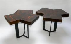 Aymeric Lefort Pair of Coffee Table Cubes in Marquetery by Aymeric Lefort - 4109334