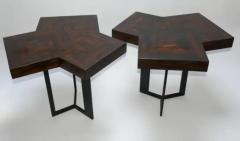 Aymeric Lefort Pair of Coffee Table Cubes in Marquetery by Aymeric Lefort - 4109339