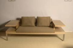 Aymeric Lefort Sofa Horizon in Ash Olive wood by Aymeric Lefort - 4110194