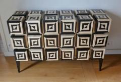 Aymeric Lefort Tow Doors Buffet Ondulation 2 Sycomore and Black Sycomore by Aymeric Lefort - 4110211