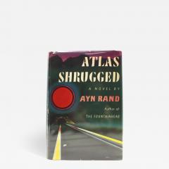 Ayn Rand Atlas Shrugged by Ayn Rand First Edition in Original Dust Jacket 1957 - 3702430