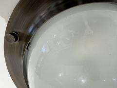 Azucena Azucena Aged Brass 19 60 Italian Mid Century Flush Ceiling Lamp - 3553348