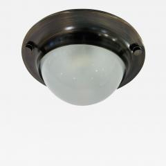 Azucena Azucena Aged Brass 19 60 Italian Mid Century Flush Ceiling Lamp - 3561387