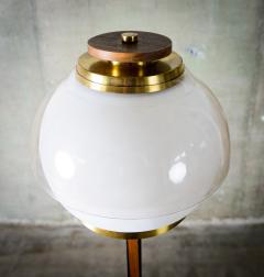 Azucena Azucena Floor Lamp with Opaline Globe 1950s - 445491