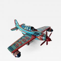 B-52 Tin Toy Wind-Up Airplane, Japan, Circa 1950s