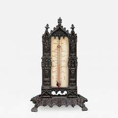 B Day Bronze Desk Thermometer Circa 1828 - 1933016