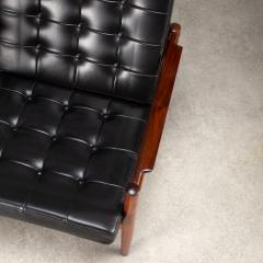 B rge Jensen S nner Rosewood Armchair by B rge Jensen S nner for Bernstorffsminde Denmark 1960s - 4234021