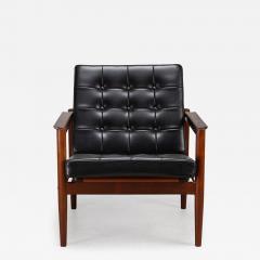 B rge Jensen S nner Rosewood Armchair by B rge Jensen S nner for Bernstorffsminde Denmark 1960s - 4237397