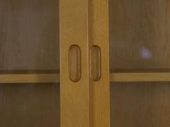 B rge Mogensen B rge Mogensen Danish Mid Century Modern Oak Bookcase Cabinet over Dresser - 1119263