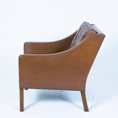 B rge Mogensen B rge Mogensen Model 2207 Leather Lounge Chair - 177201