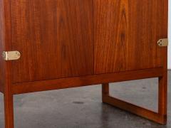 B rge Mogensen BM58 Danish Modern Cabinet in Teak and Brass - 2960839