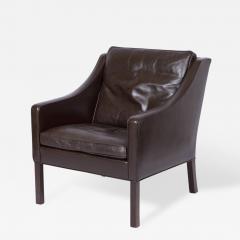 B rge Mogensen Borge Mogensen Model 2207 Leather Lounge Chair - 179303