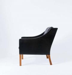 B rge Mogensen Borge Mogensen Model 2207 Leather Lounge Chair - 290594