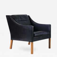 B rge Mogensen Borge Mogensen Model 2207 Leather Lounge Chair - 291440