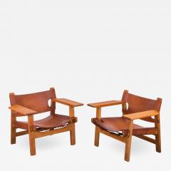 børge mogensen pairs of borge mogensen spanish chairs for
