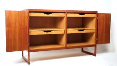 B rge Mogensen Scandinavian Modern Teak Cabinet with Brass Hinges Designed by Borge Mogensen - 683715