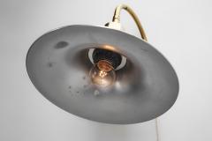 B rje Claes B rje Claes Brass Adjustable Wall Lamps for Norlett Elit Sweden 1970s - 3245555